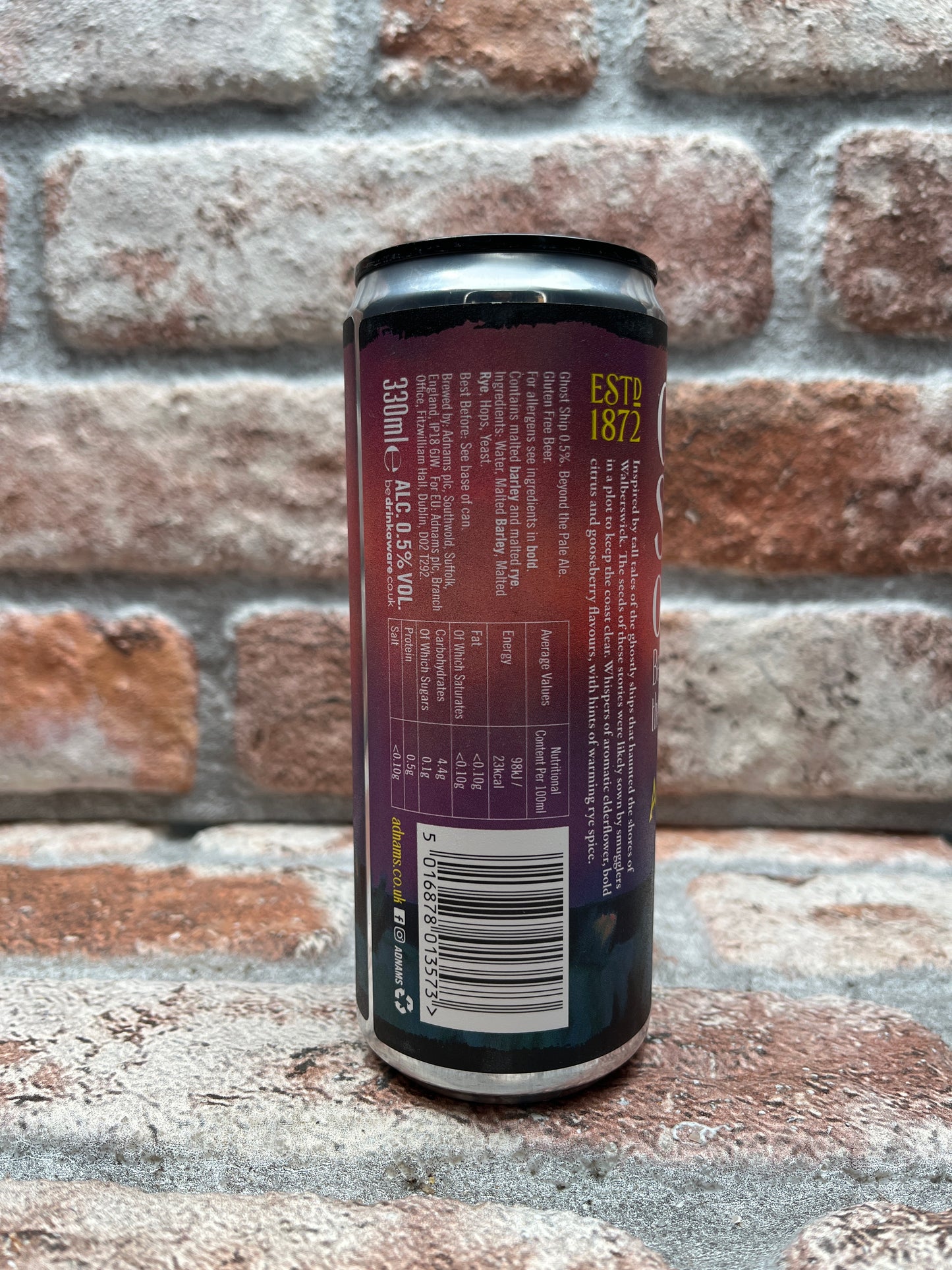 Adnams Ghost Ship Alcohol-Free - 33 CL