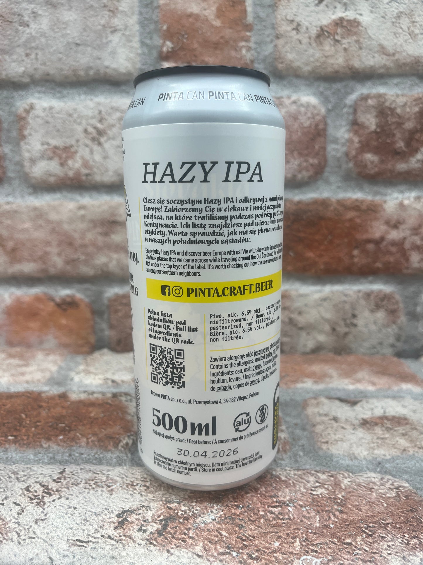 Pinta Discovery Europe: Slovakia NEIPA - 50 CL