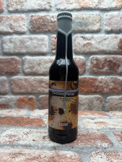 Blackout Brewing Twisted Metal - Rye Whiskey BA Stout - 33 CL