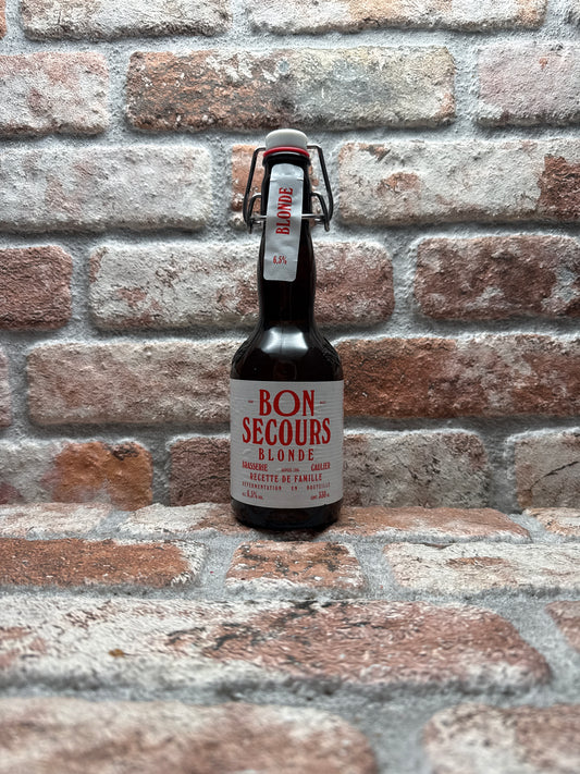 Brasserie Caulier Bon Secours Blonde - 33 CL