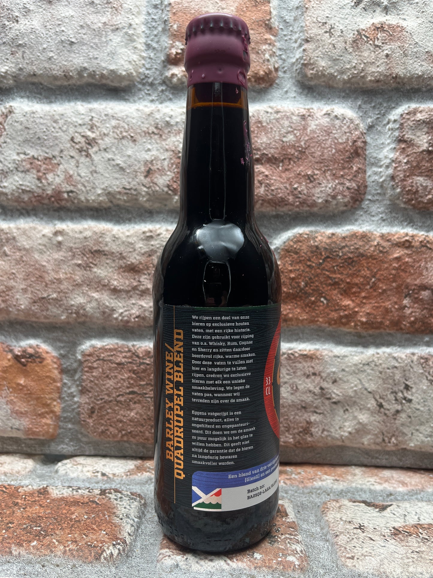 Eggens Barrel-matured 008/2025 Barleywine - 33 CL