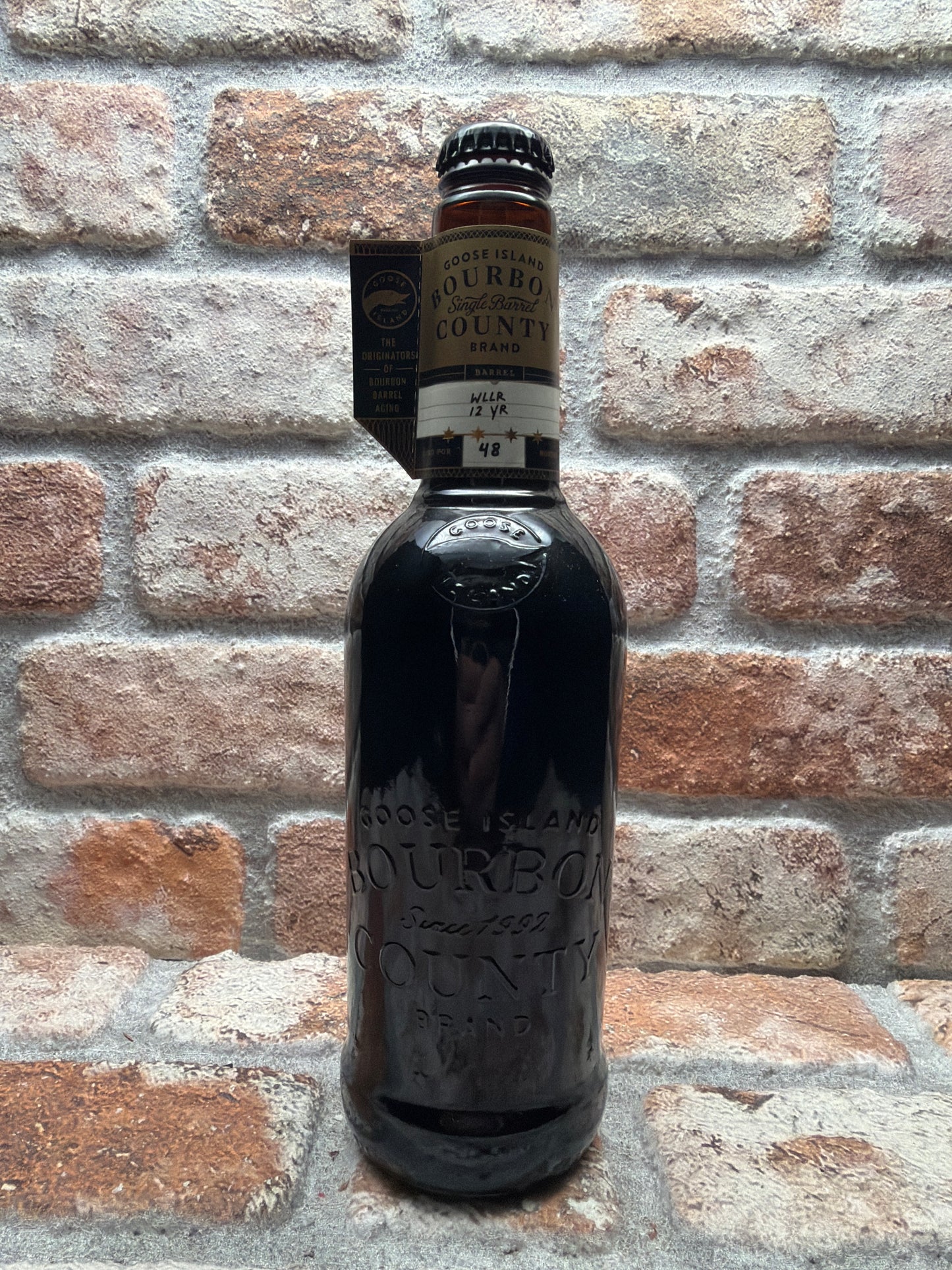 Goose Island Beer Co. Bourbon County Brand Stout Single Barrel - Joe's Beverage Warehouse - 50 CL