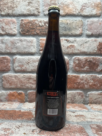 Muifel Brouwerij Zuster Agatha Houtgerijpt 2025 Quadrupel - 75 CL