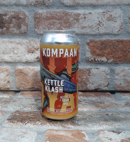 Kompaan Kettle Klash Sour IPA - 44 CL