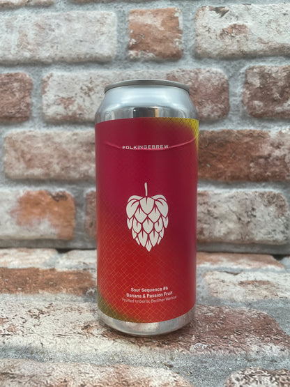Folkingebrew Sour Sequence #6 Banana & Passion Fruit Sour - 44 CL