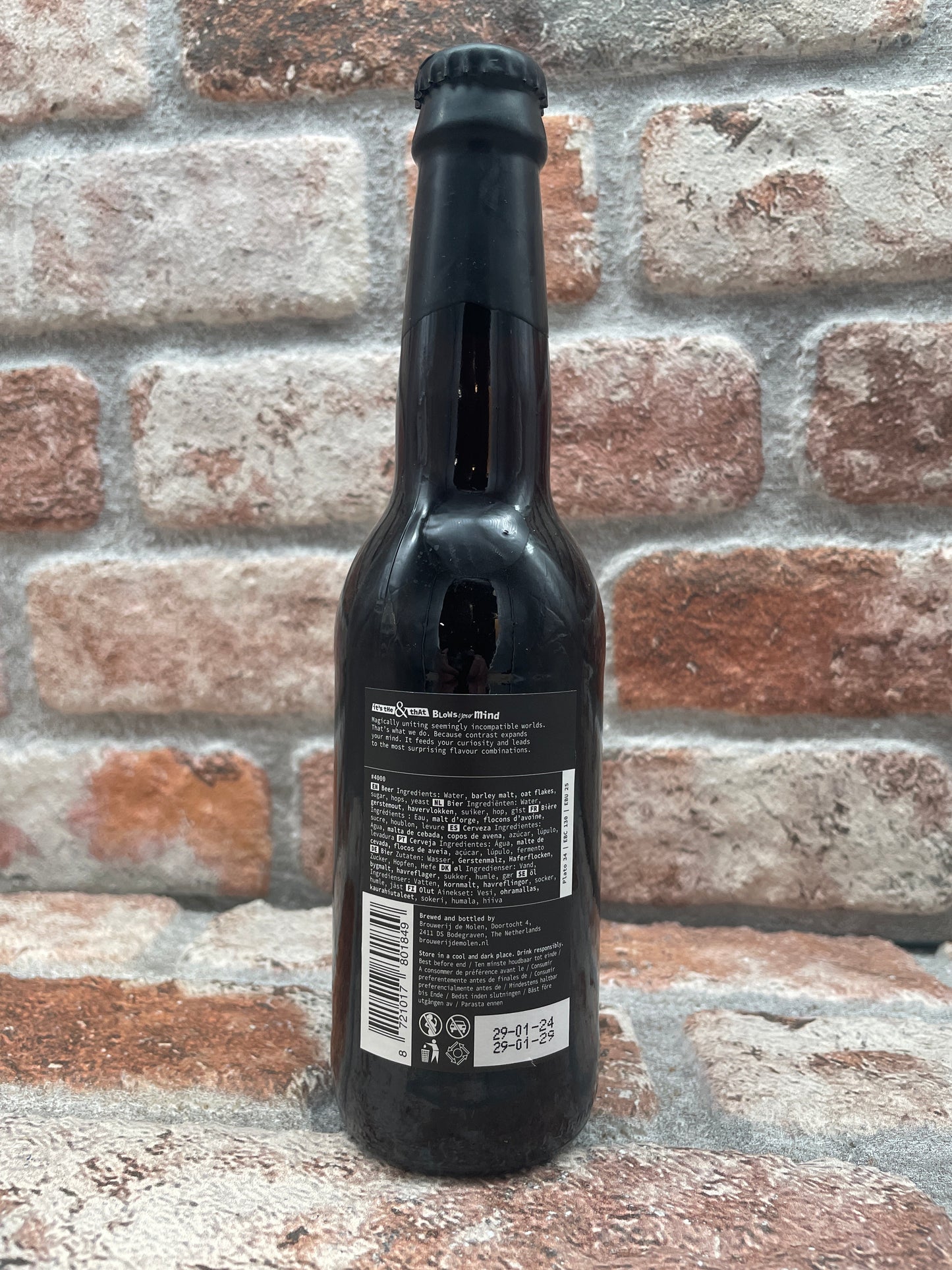 Brouwerij de Molen #4000 Quadrupel - 33 CL