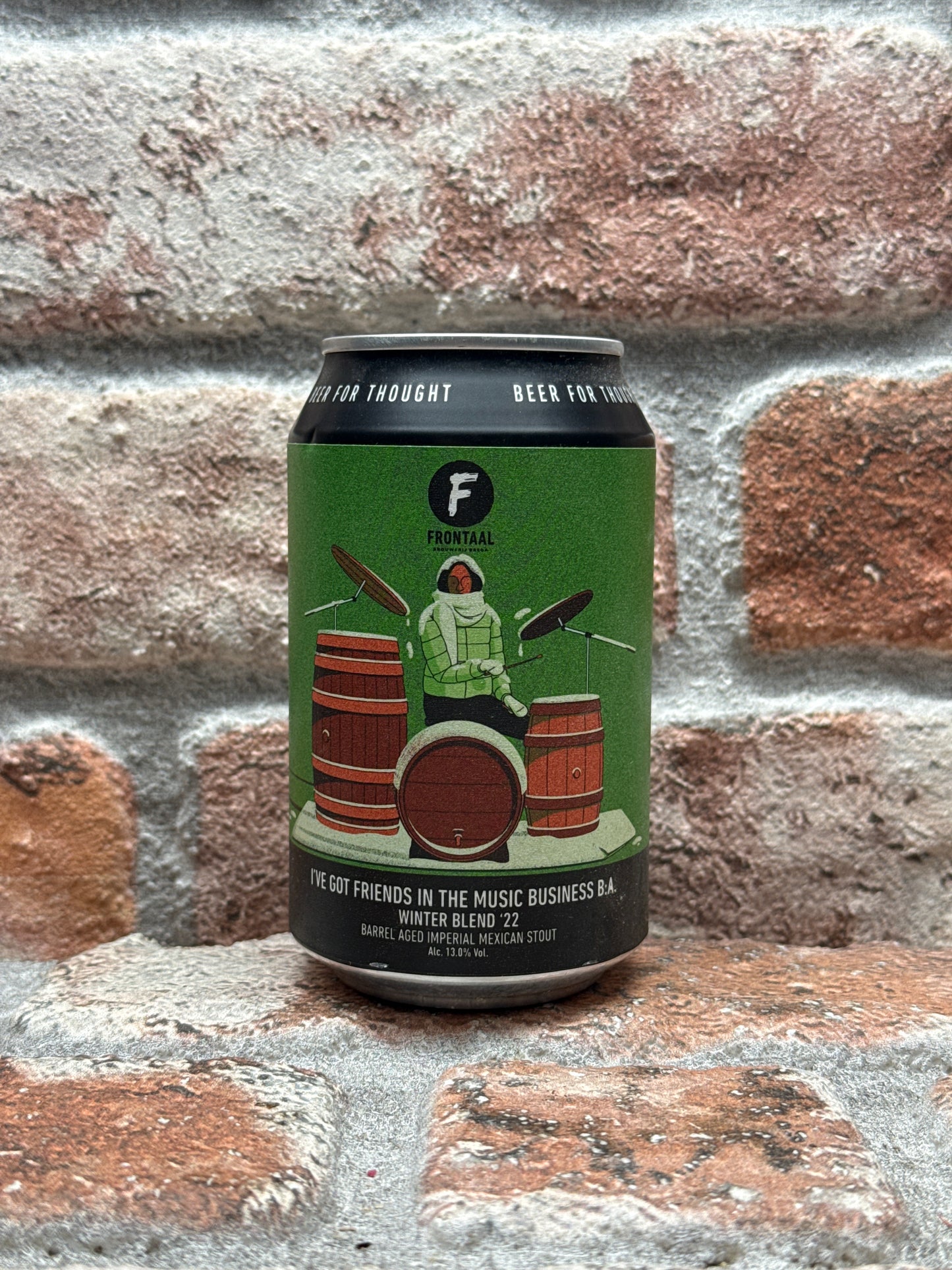 Frontaal Brewing Co. I've Got Friends In the Music Business B.A. Winter Blend '22 Stout - 33 CL