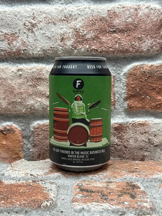 Frontaal Brewing Co. I've Got Friends In the Music Business B.A. Winter Blend '22 Stout - 33 CL