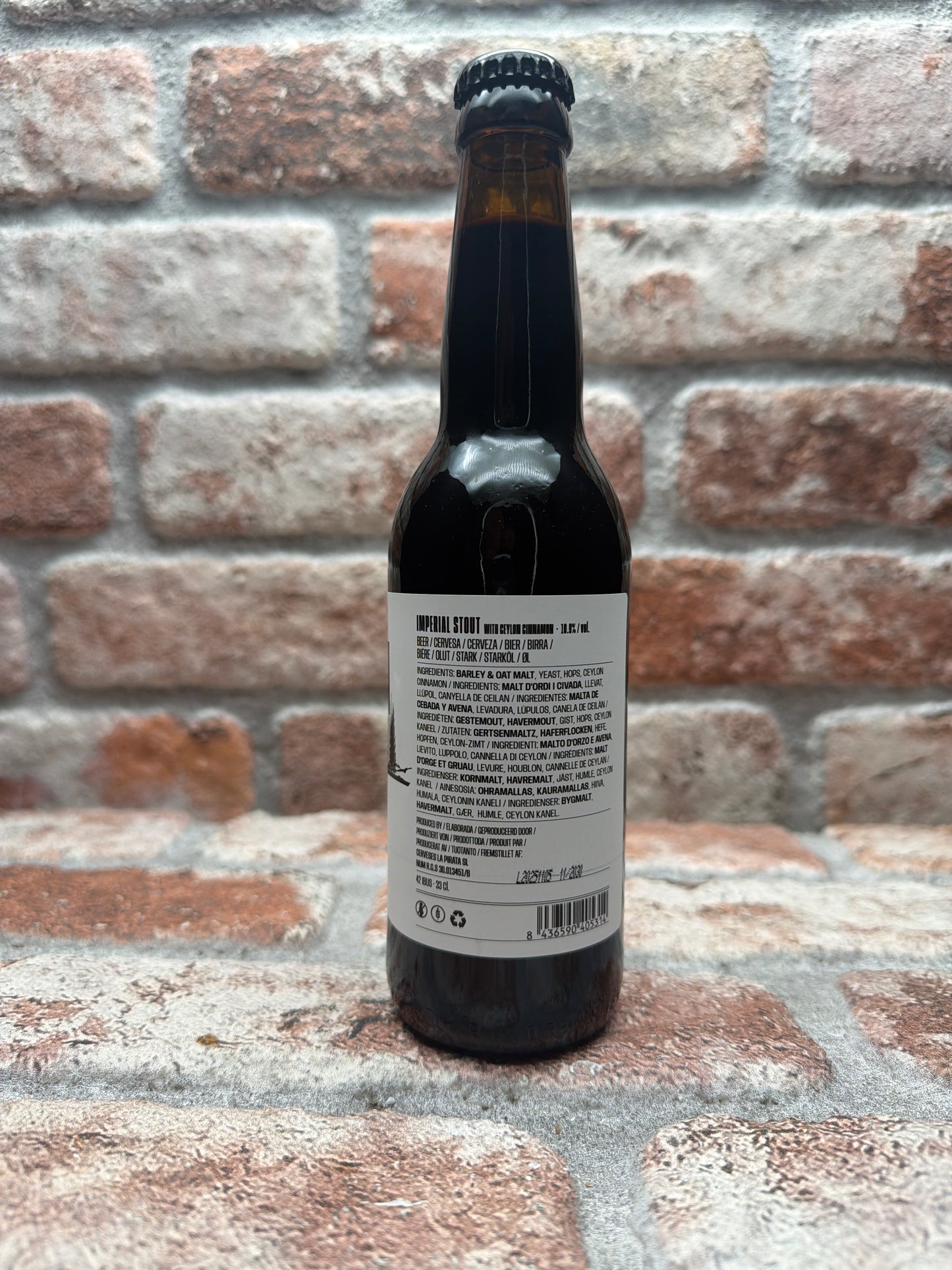Menno Olivier Nostalgia Stout - 33 CL