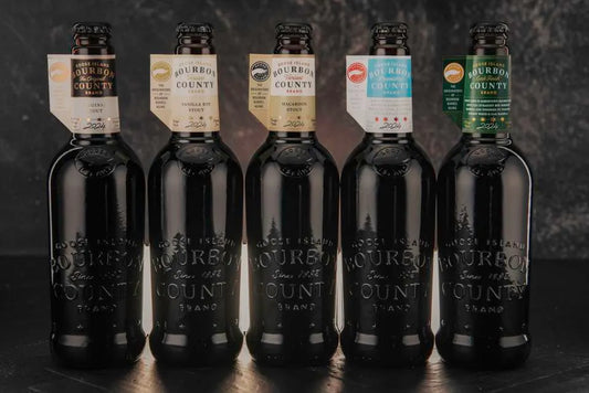 Binnenkort verkrijgbaar: Goose Island Bourbon County 2024 Volledige Set