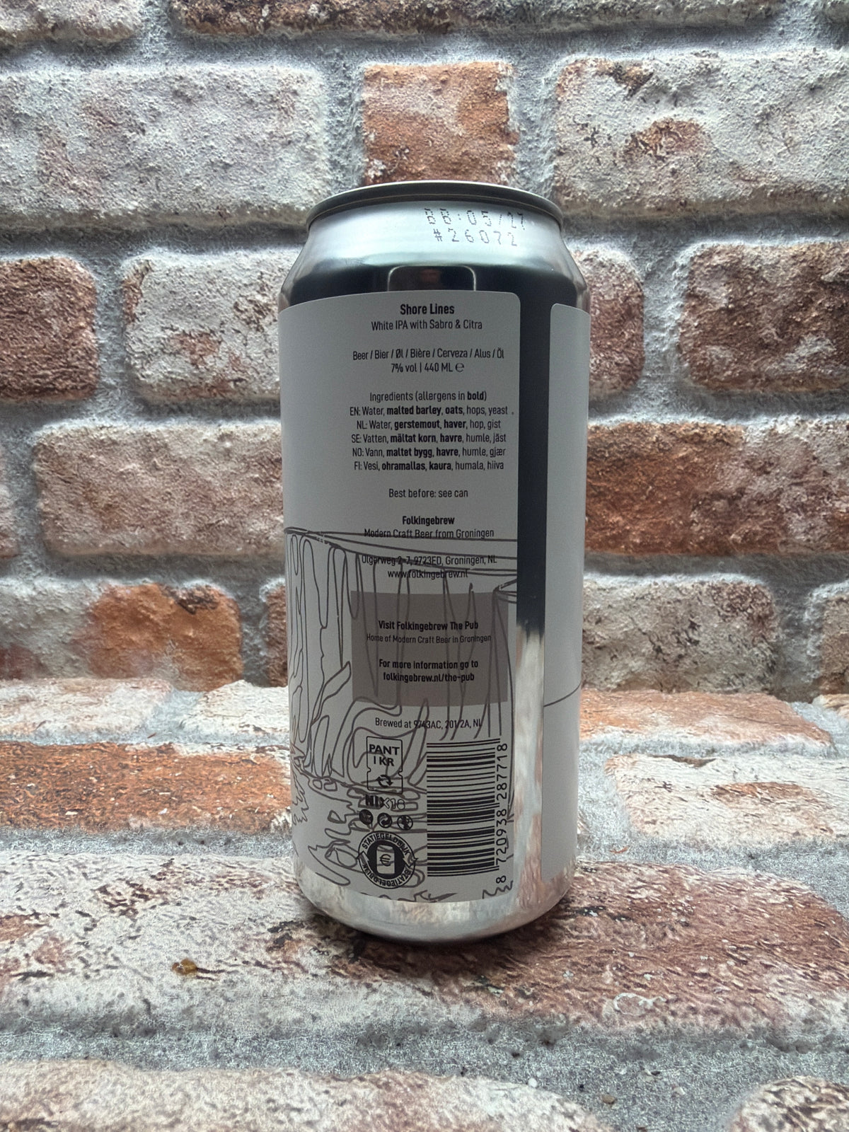 Folkingebrew Shore Lines IPA - 44 CL
