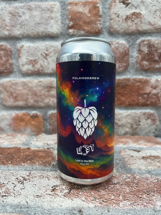 Folkingebrew Lost In The Mist Collab Brewery Lost NEIPA - 44 CL