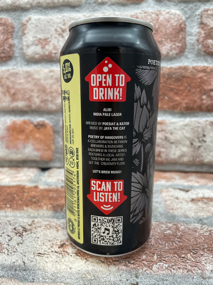 Poesiat & Kater Alibi India Pale Lager - 44 CL