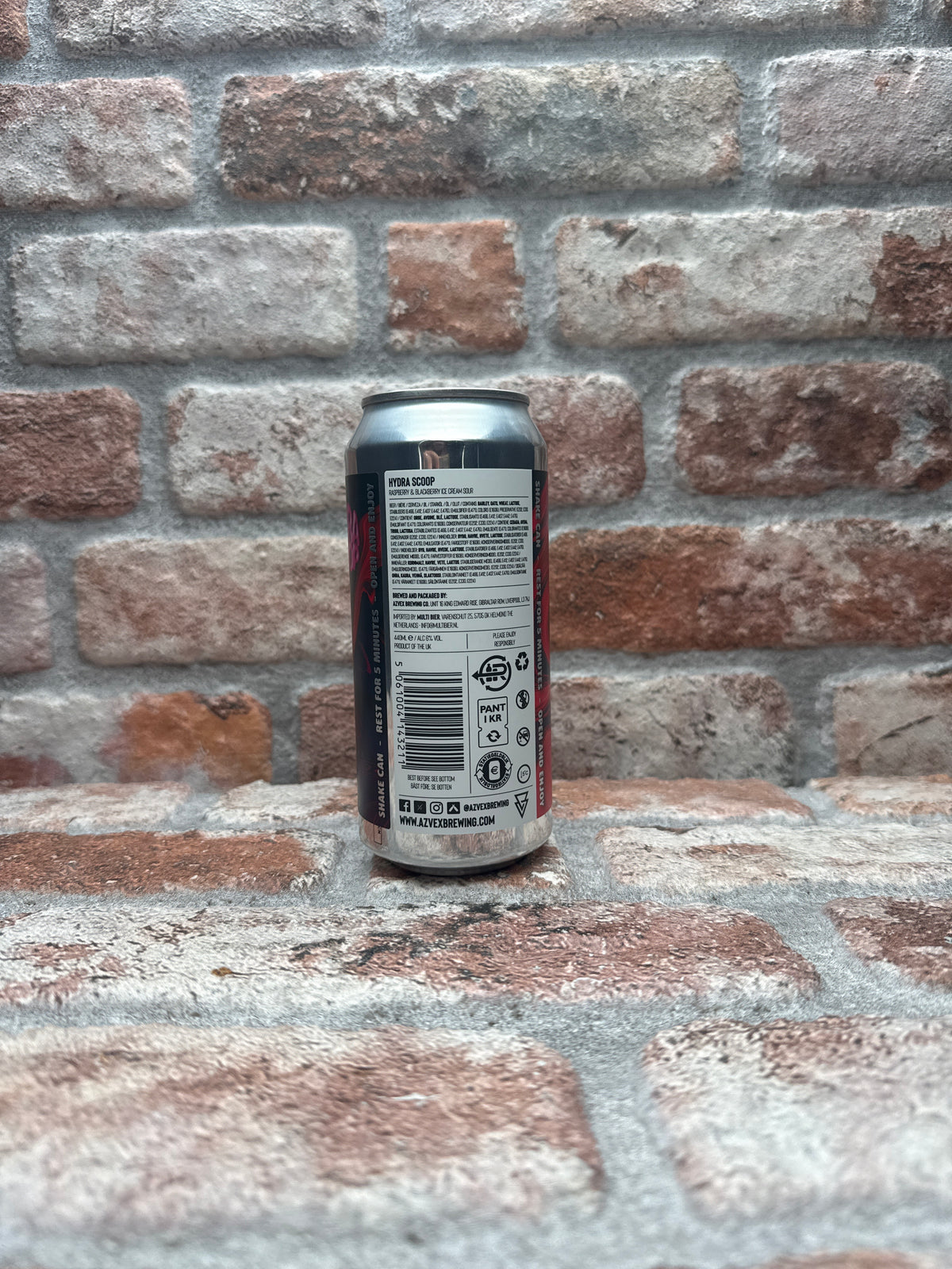 Azvex Brewing Company Hydra SCOOP - Raspberry & Blackberry Sour - 44 CL