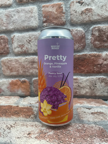 Magic Road Pretty Orange, Pineapple & Vanilla Sour - 50 CL