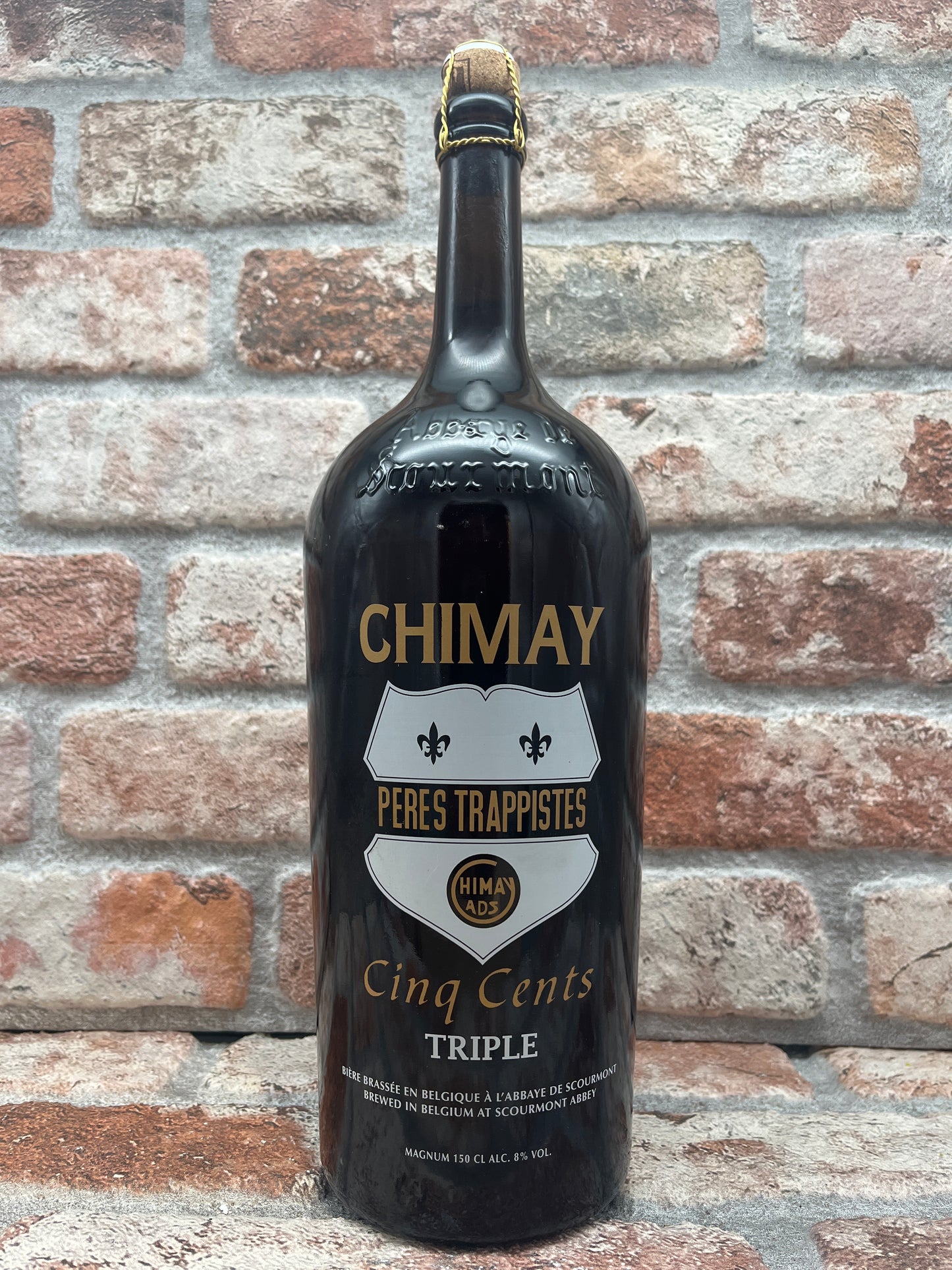 Chimay Cinq Cents (White) Magnum 2019 Tripel - 1.5 L