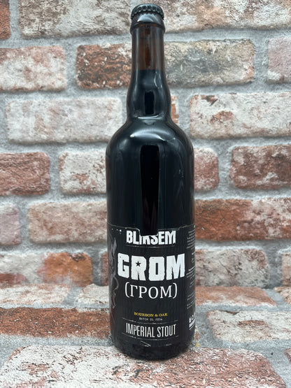 Bliksem Brewery GROM Bourbon &amp; Oak 2016 Stout - 75 CL