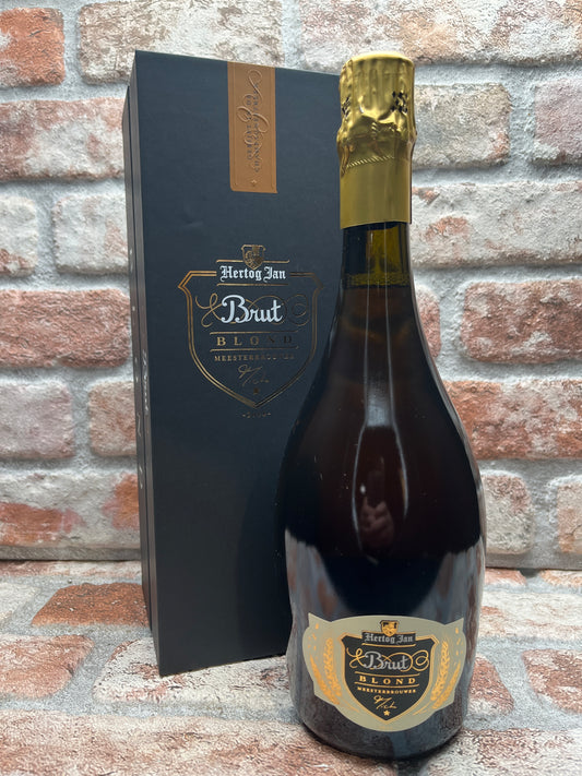 Hertog Jan Brut Blond Champagne Beer with box - 75 CL