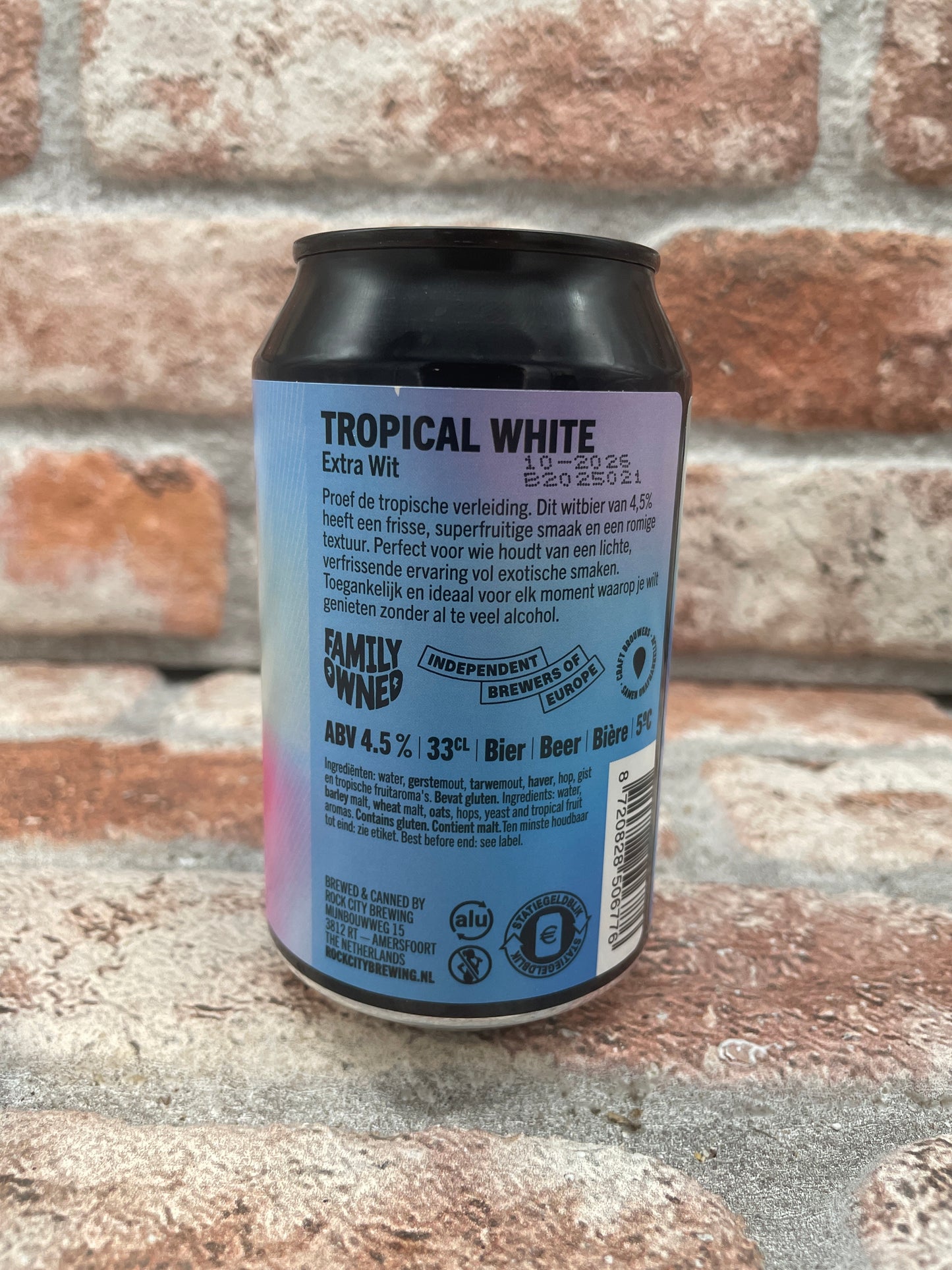 Rock City Tropical White Extra Witbier - 33 CL