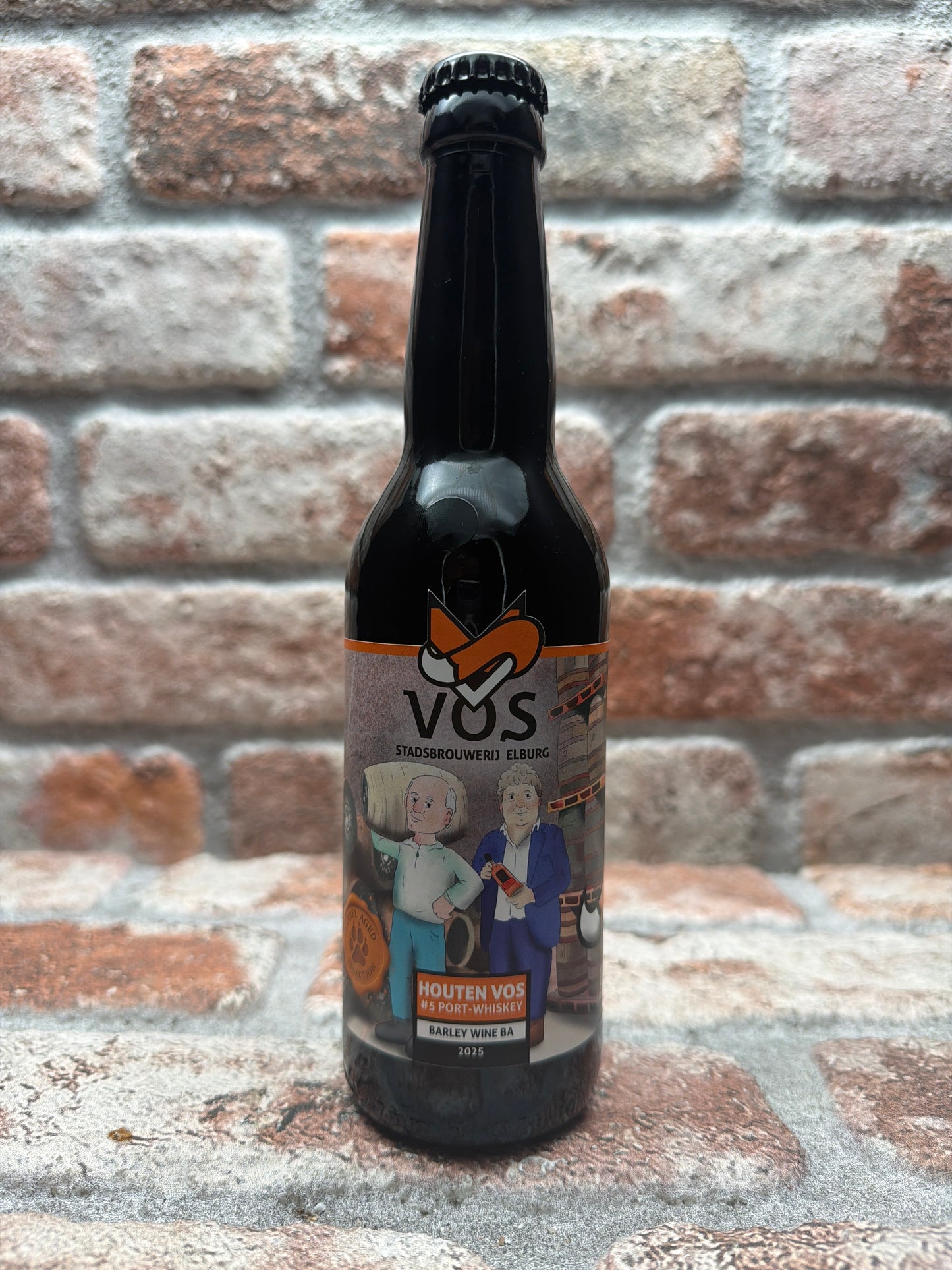 City Brewery Vos Houten Vos (Barrel Aged) #5 - Tawny Port &amp; Lambay Whiskey Barleywine - 33 CL
