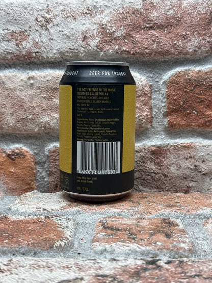 Frontaal Brewing Co. I've Got Friends In the Music Business B.A. Blend #4 Stout - 33 CL
