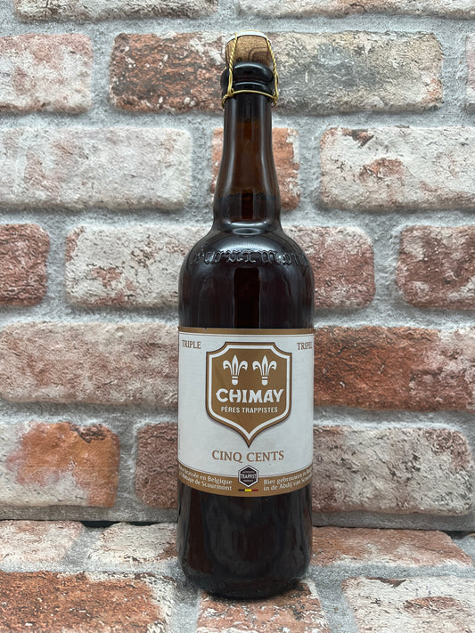 Chimay Cinq Cents (White) 2022 Tripel - 75 CL