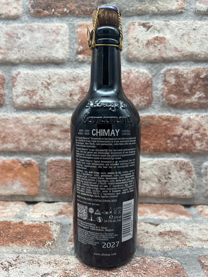 Chimay Grande Réserve Fermentee En Barriques - Chene Francais, Chene Américain, Whisky (02/2022) Quadrupel - 37.5 CL