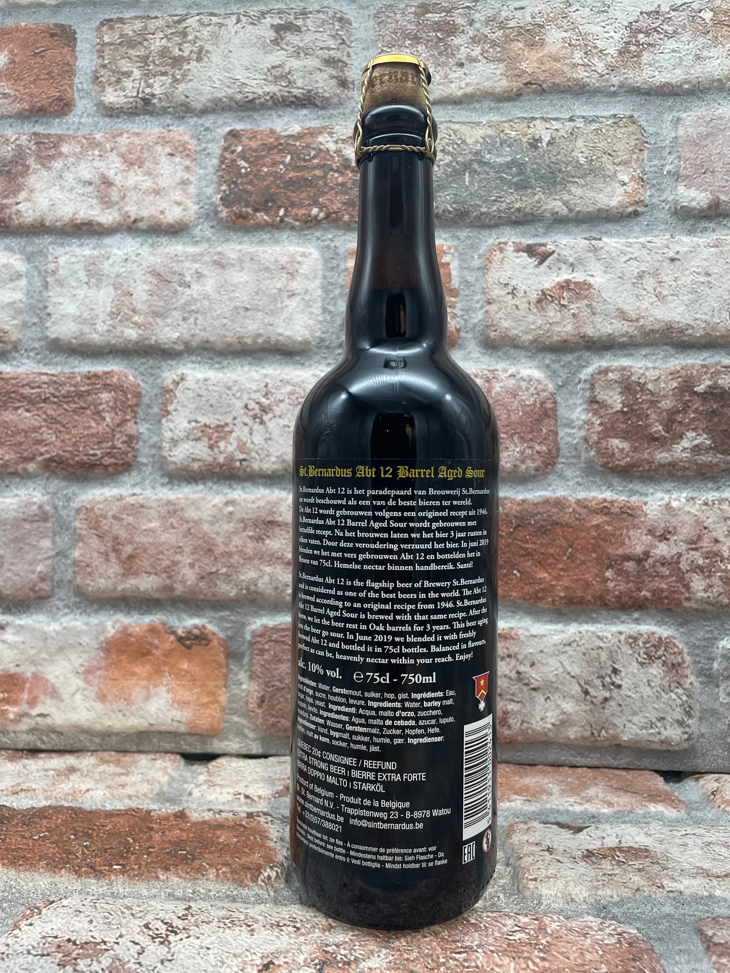 Brouwerij Sint-Bernardus Abt 12 Barrel Aged 2019 Sour - 75 CL