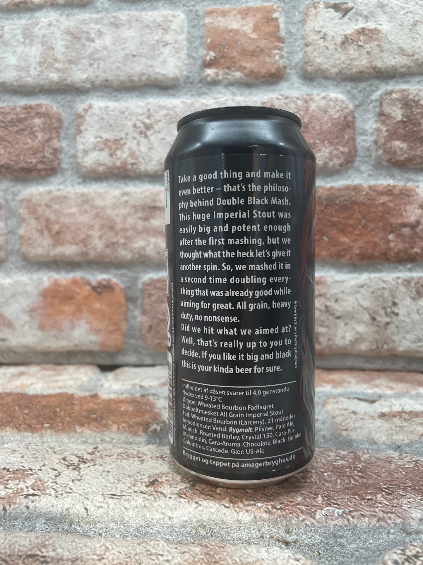 Amager Bryghus Double Black Mash Wheated Bourbon Version 2025 Stout - 44 CL