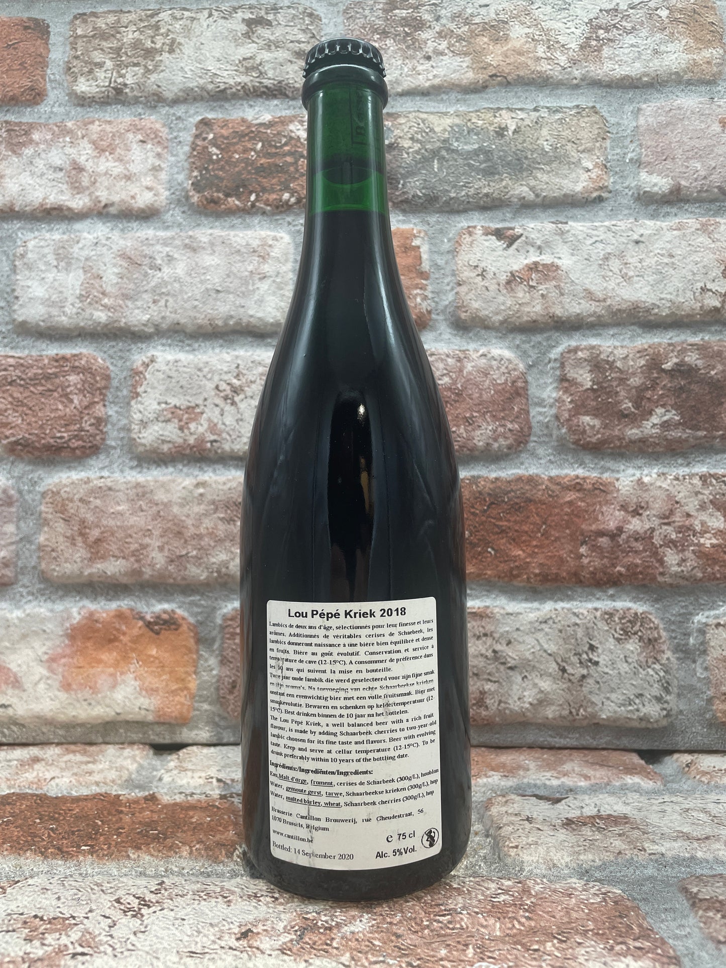 Cantillon Lou Pepe Kriek 2018 Lambiek/Geuze - 75 CL