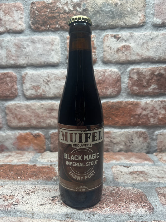 Muifel Brewery Barrel-Aged #19 Black Magic Tawny Port Stout - 33 CL