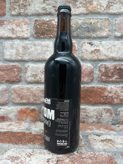Bliksem Brewery GROM Bourbon &amp; Oak 2016 Stout - 75 CL
