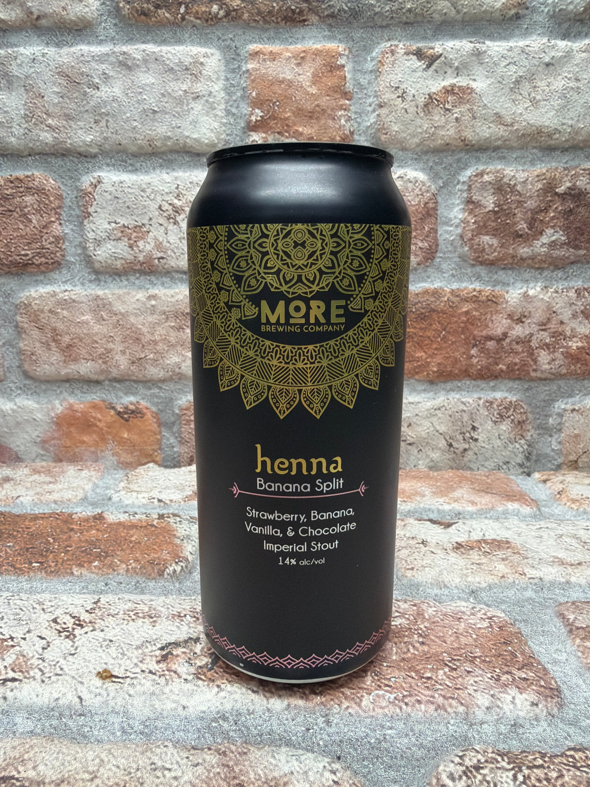 More Brewing Company Henna: Banana Split Stout - 47.3 CL (1 pint)