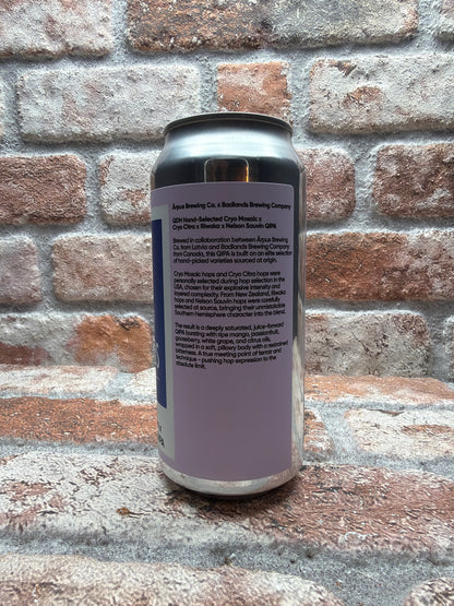 Ārpus Brewing Co. Ārpus X Badlands Brewing QDH Hand-Selected Cryo Mosaic X Cryo Citra X Riwaka X Nelson Sauvin QIPA - 44 CL