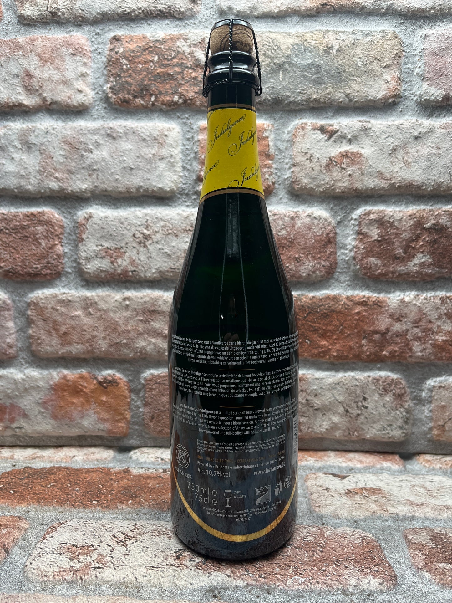 Gouden Carolus Indulgence - Whisky Infused 2025 Blond - 75 CL