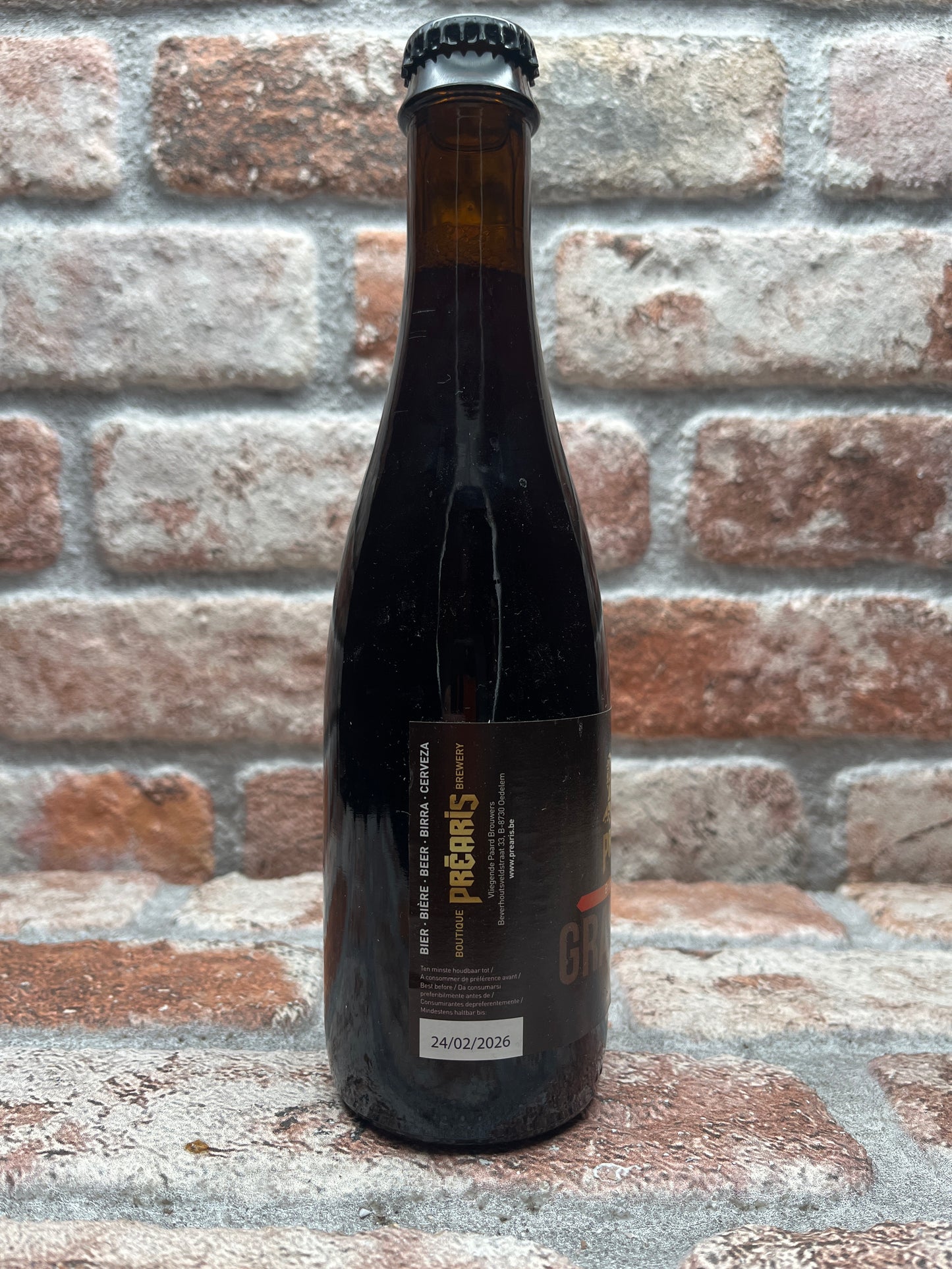 Vliegend Paard Prearis Grand Cru 2020 Brandy Barrel Aged 2020 Quadrupel - 35 CL