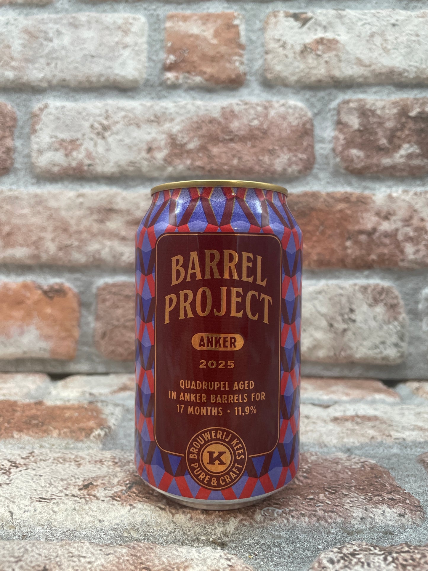 Brouwerij Kees Barrel Project 2025 Quadrupel Aged In Het Anker Barrels Quadrupel - 33 CL