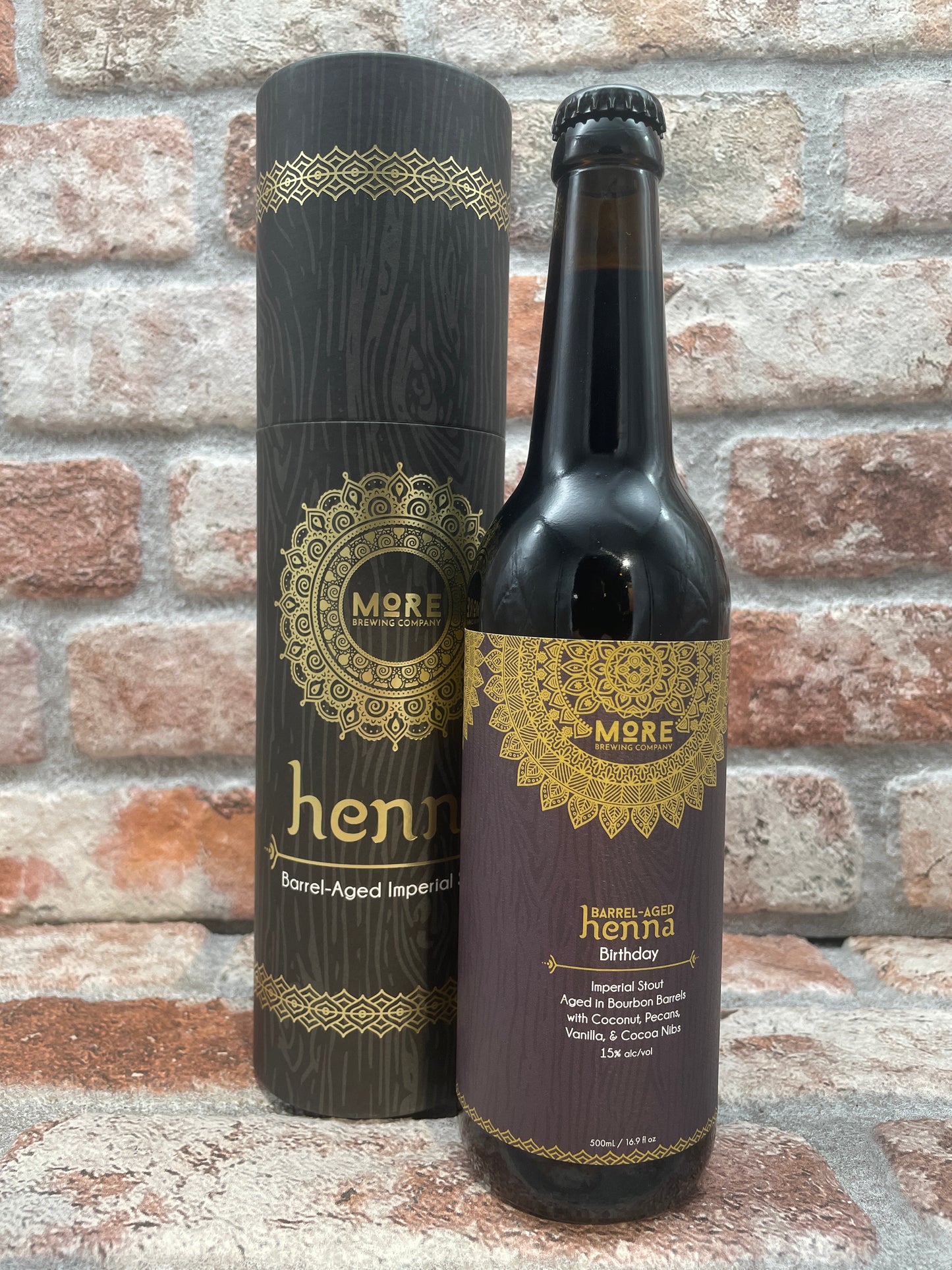 More Brewing Barrel-Aged Henna: Birthday 2022 Stout - 50 CL