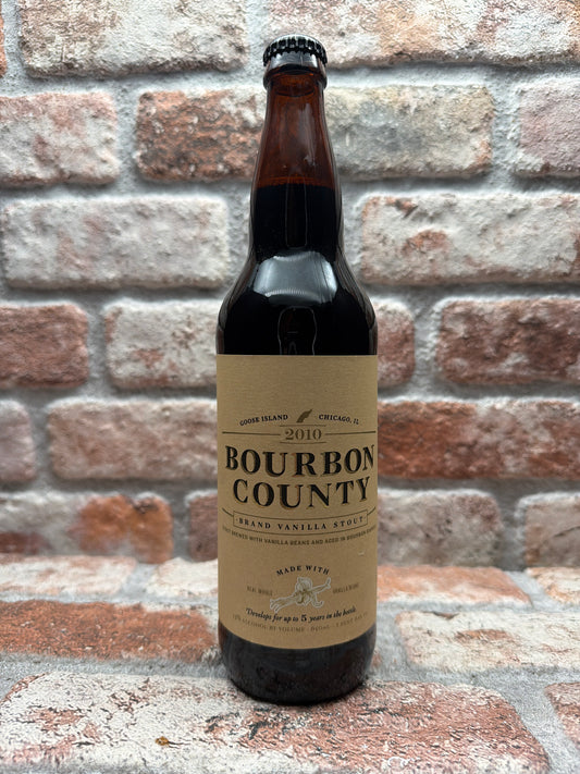 Goose Island Bourbon County Brand Stout Vanilla Rye 2010 Stout - 65 CL
