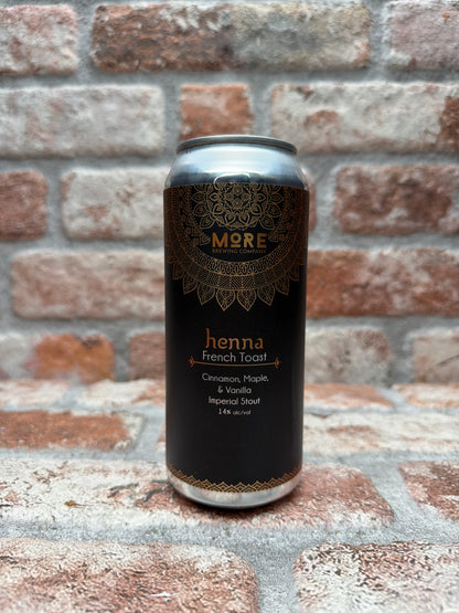More Brewing Company Henna: French Toast Stout - 47.3 CL (1 pint)