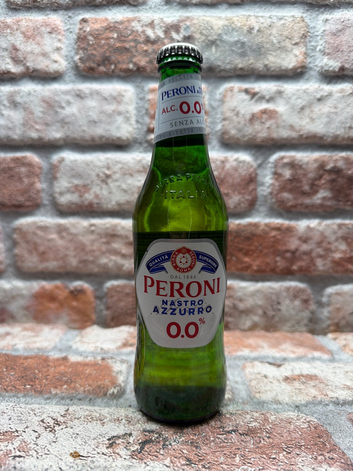 Birra Peroni Nastro Azzurro 0,0% Senza Alcol Blond - 33 CL
