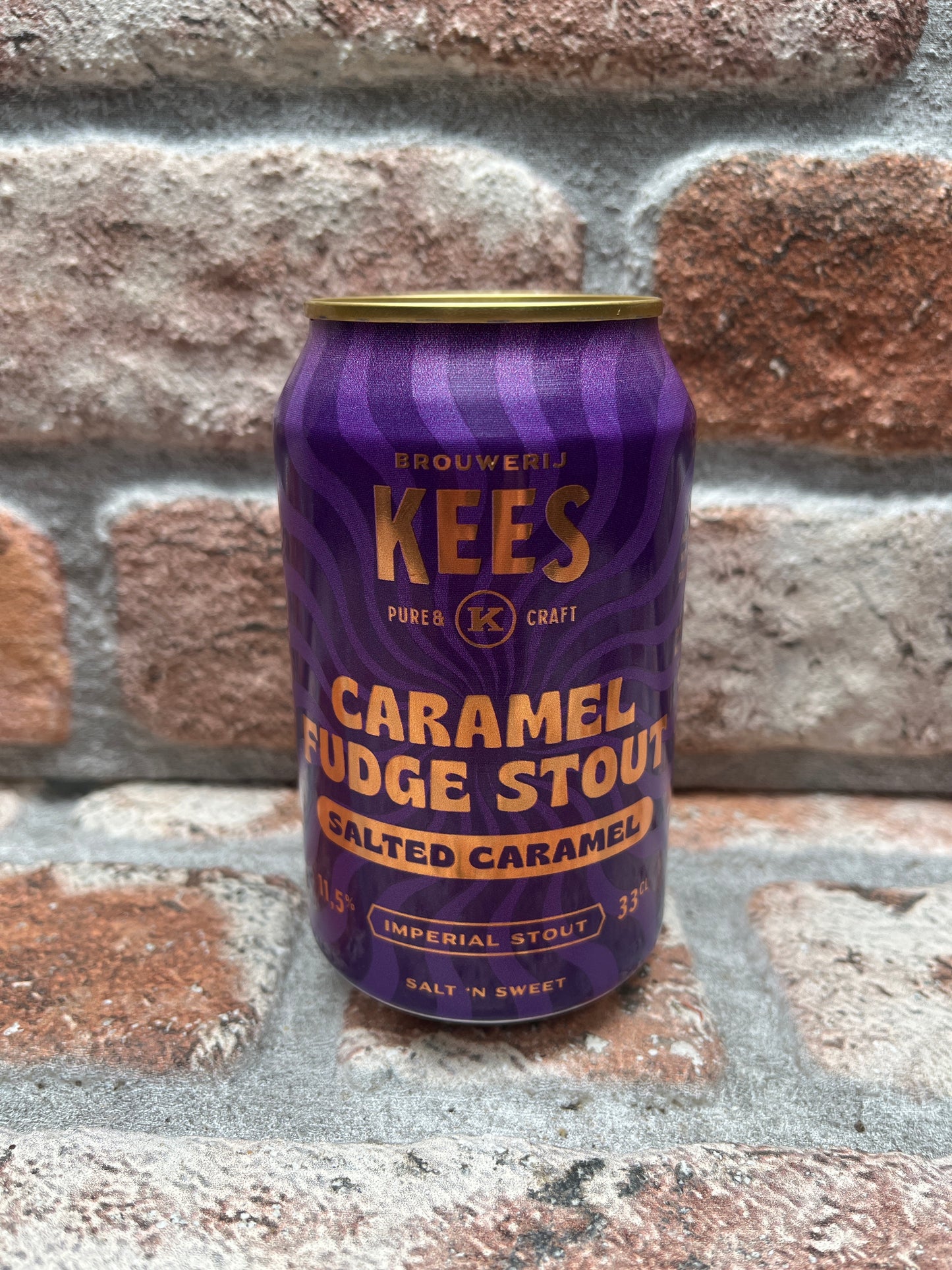 Brouwerij Kees Caramel Fudge Salted Caramel Stout - 33 CL