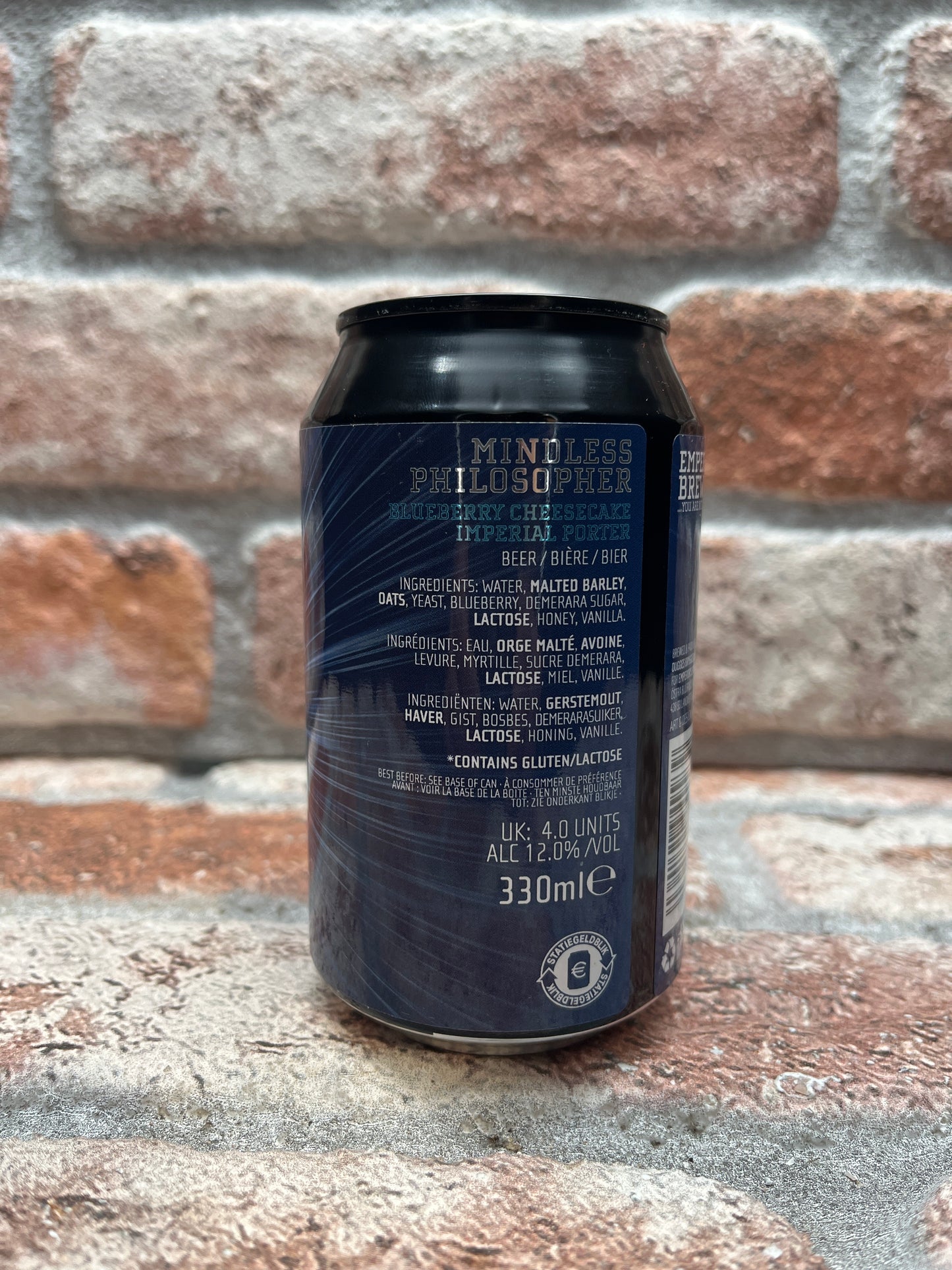 Emperor's Brewery Mindless Philosopher Porter - 33 CL