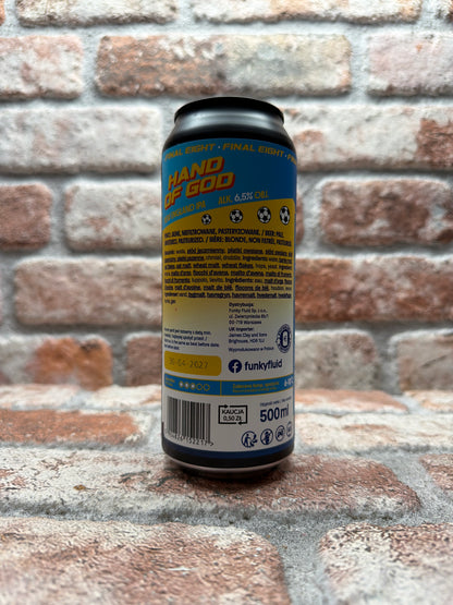 Funky Fluid Hand of God (Final Eight - Argentina) IPA - 50 CL