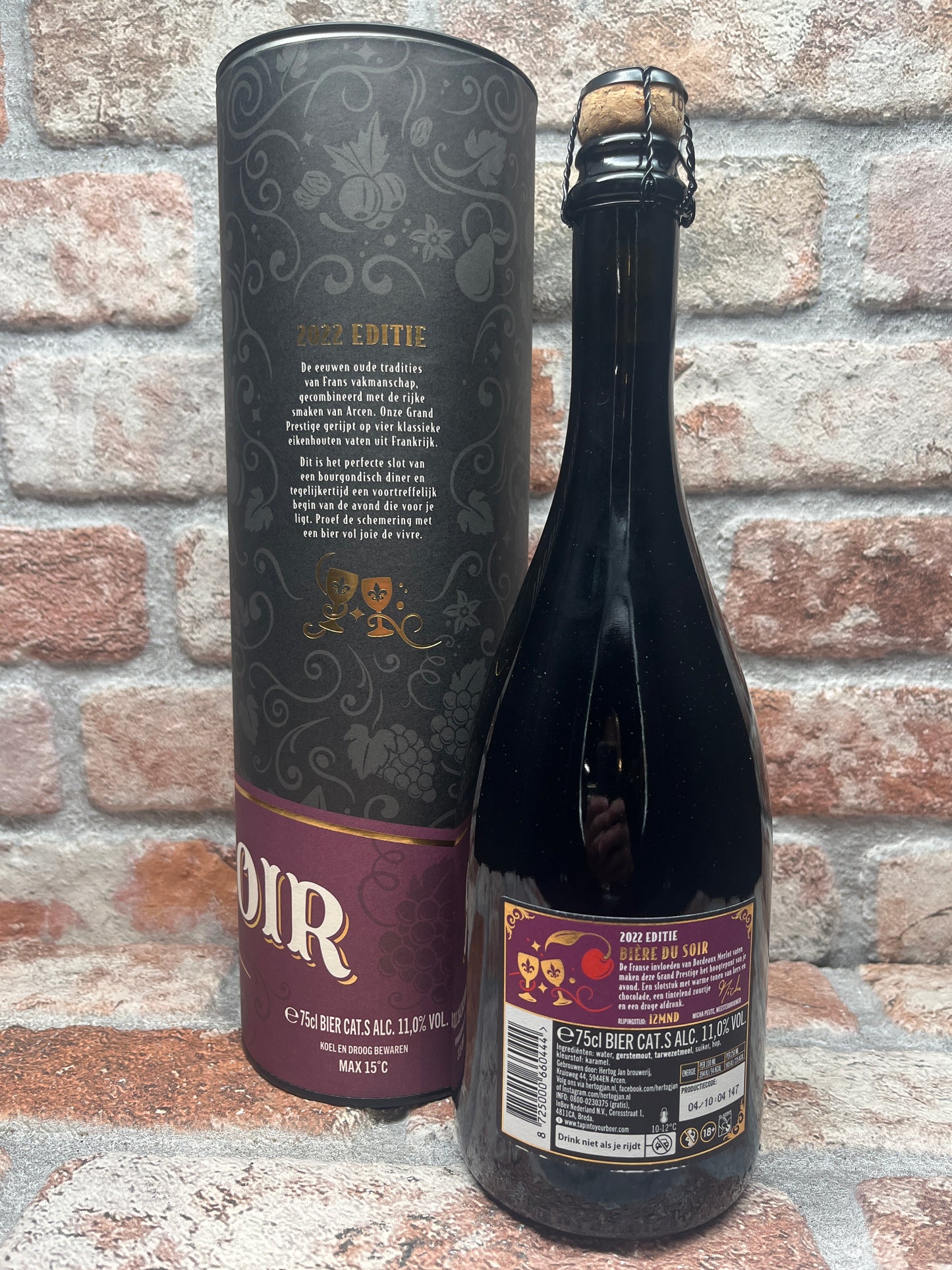 Hertog Jan Grand Prestige Barrel-Aged Bordeaux Merlot 2022 Barleywine - 75 CL