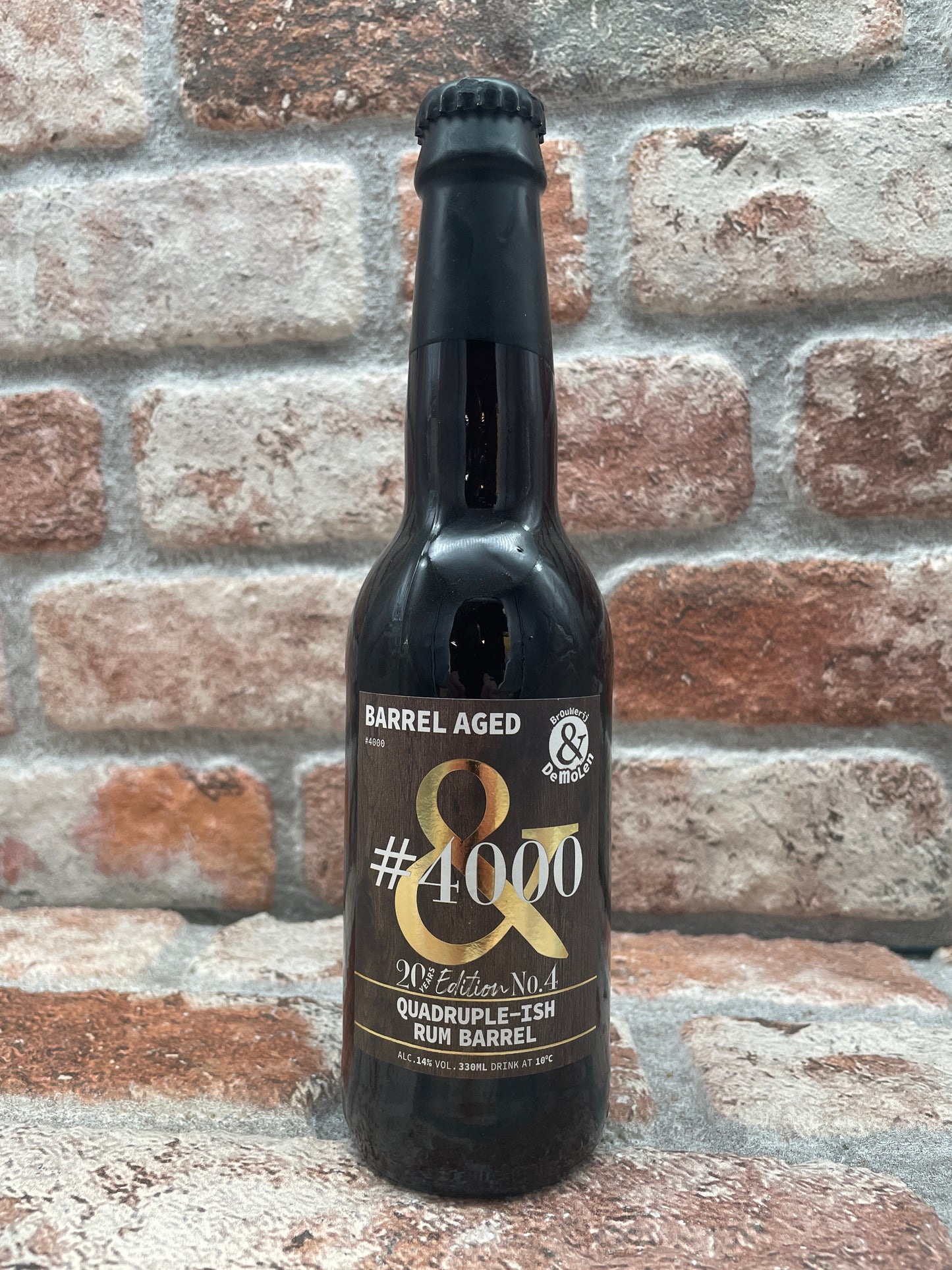 Brouwerij de Molen #4000 Quadrupel - 33 CL