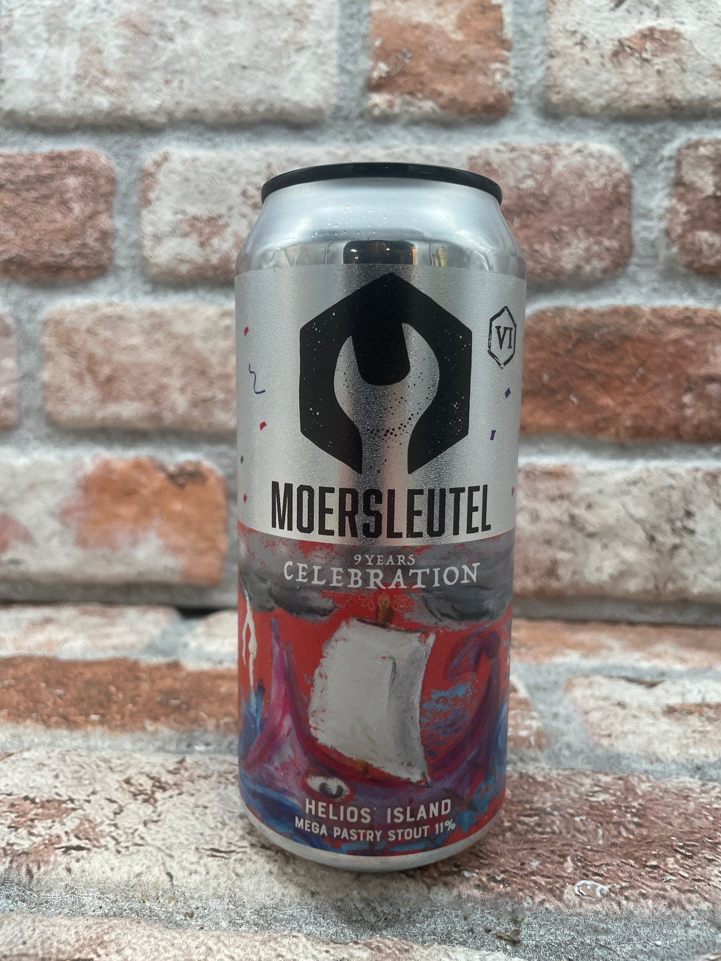 Wrench 9 years: Helios Island Mega Pastry Stout Stout - 44 CL