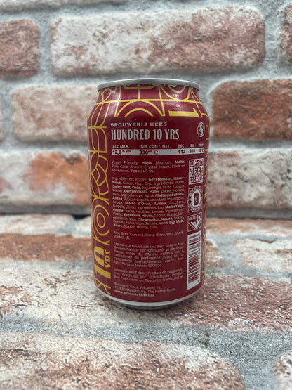 Brewery Kees Hundred (10 Years Edition) Stout - 33 CL