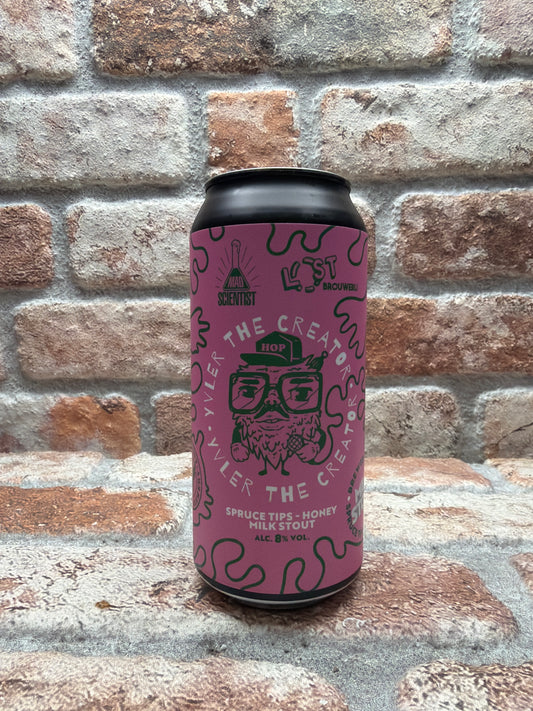 Mad Scientist Yvler The Creator & Brouwerij Lost Stout - 44 CL