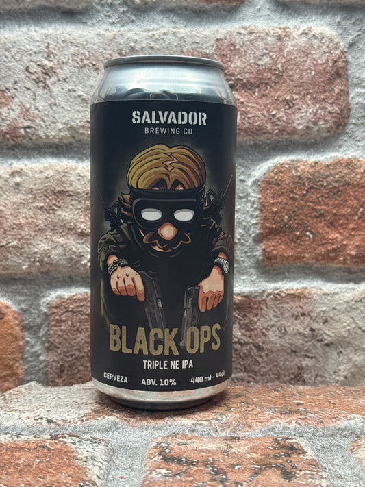 Salvador Brewing Co. Black Ops IPA - 44 CL